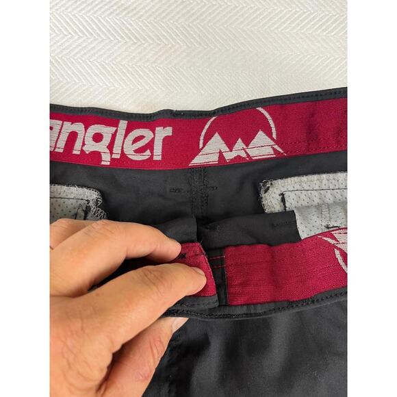 Wrangler Men's Cargo Shorts Gray Size 38 Multiple Pockets - Picture 5 of 7